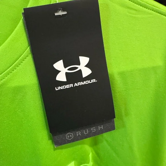 NWT Under Armour Men's Rush Short Sleeve Tee - Picture 7 of 8